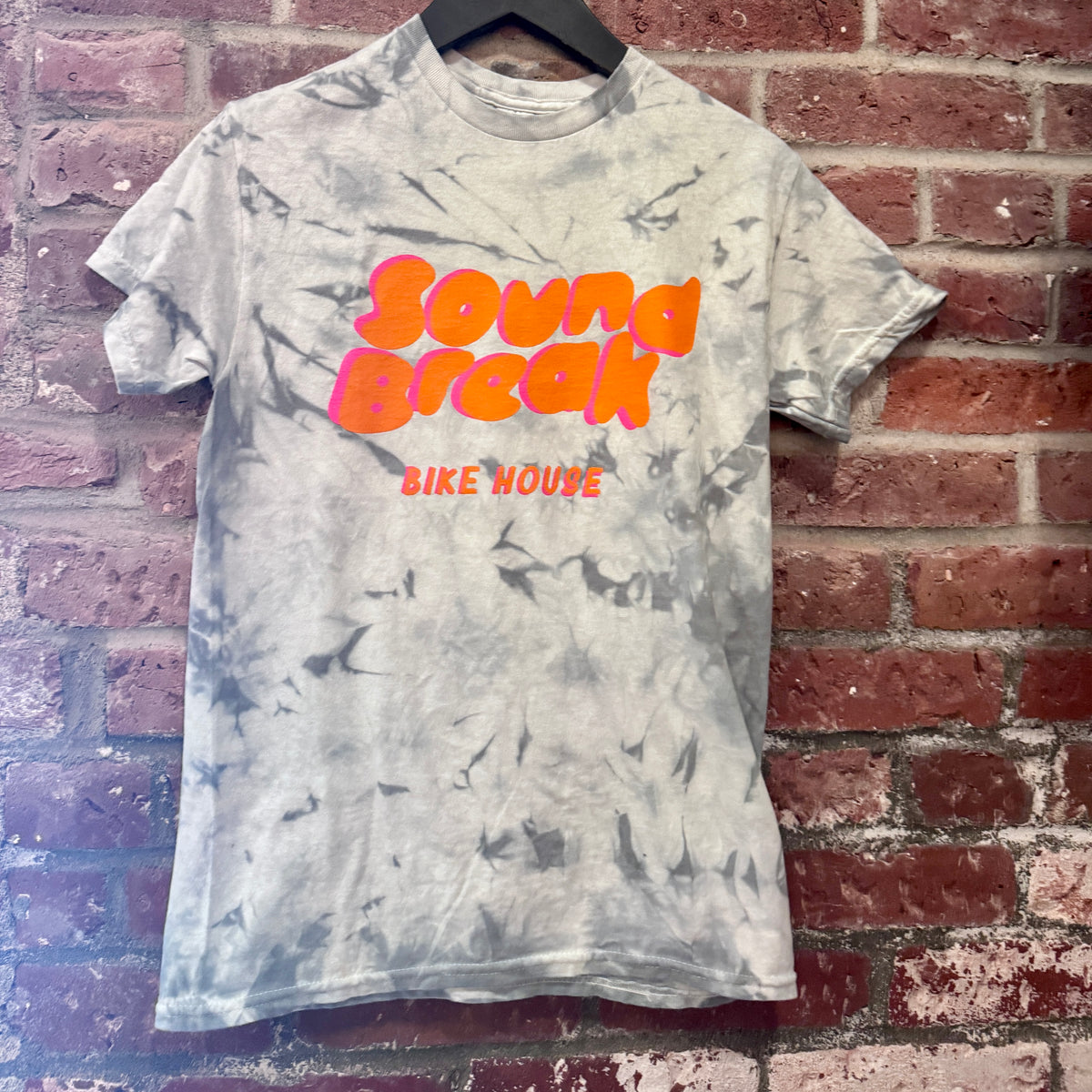 SOUND BREAK Bike House T-Shirt - Tie-Dye
